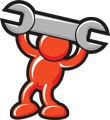 wrench man